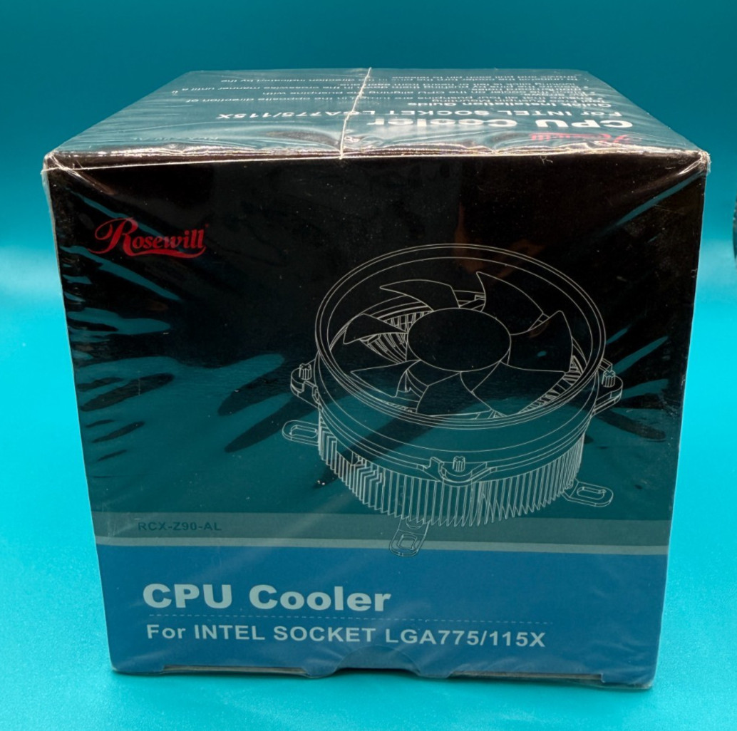 Rosewill RCX-Z90-AL CPU Cooler and Fan *Factory Sealed*