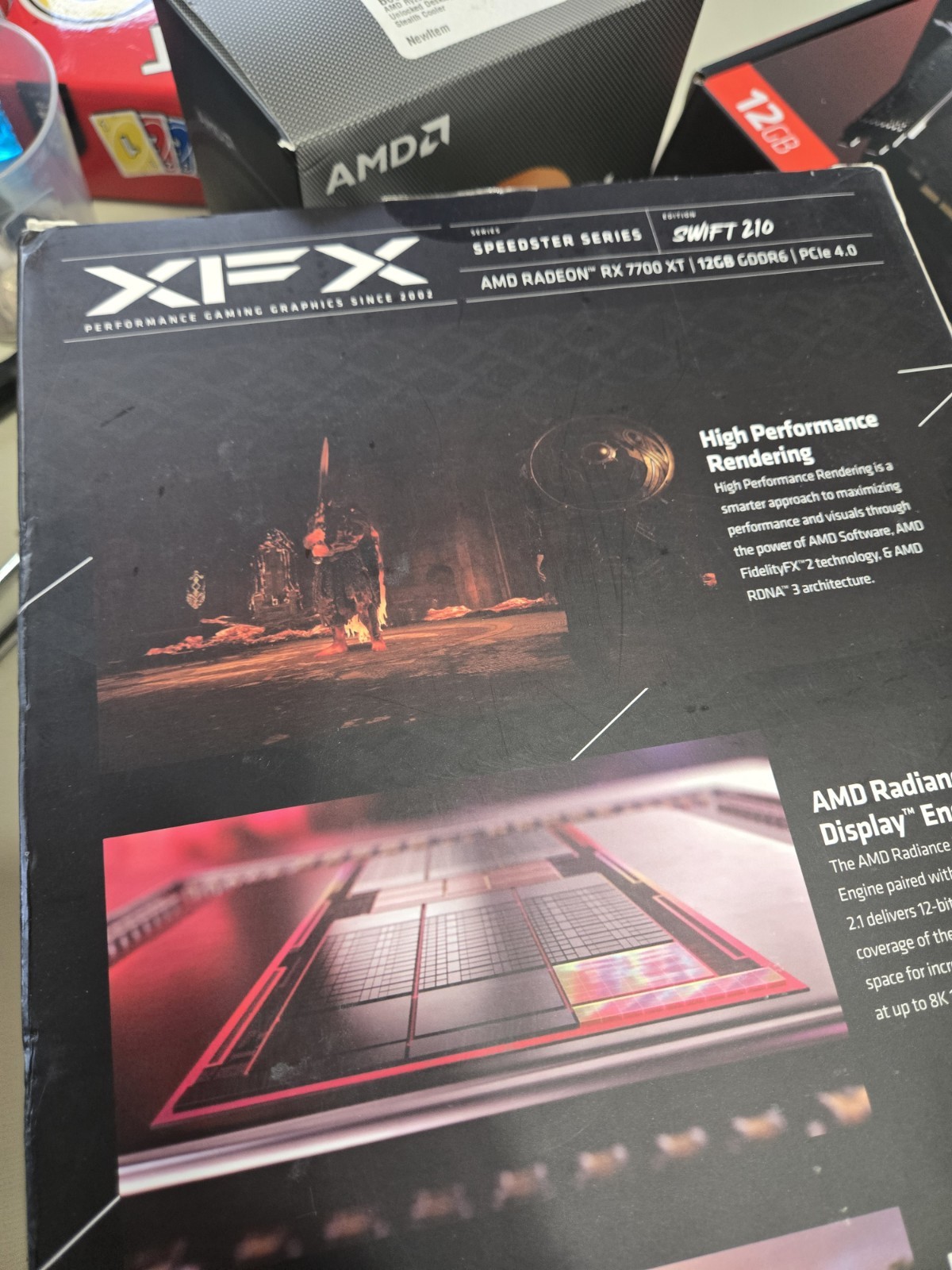 Acer Nitro AMD Radeon RX 7700 XT Overclocking Graphics Card