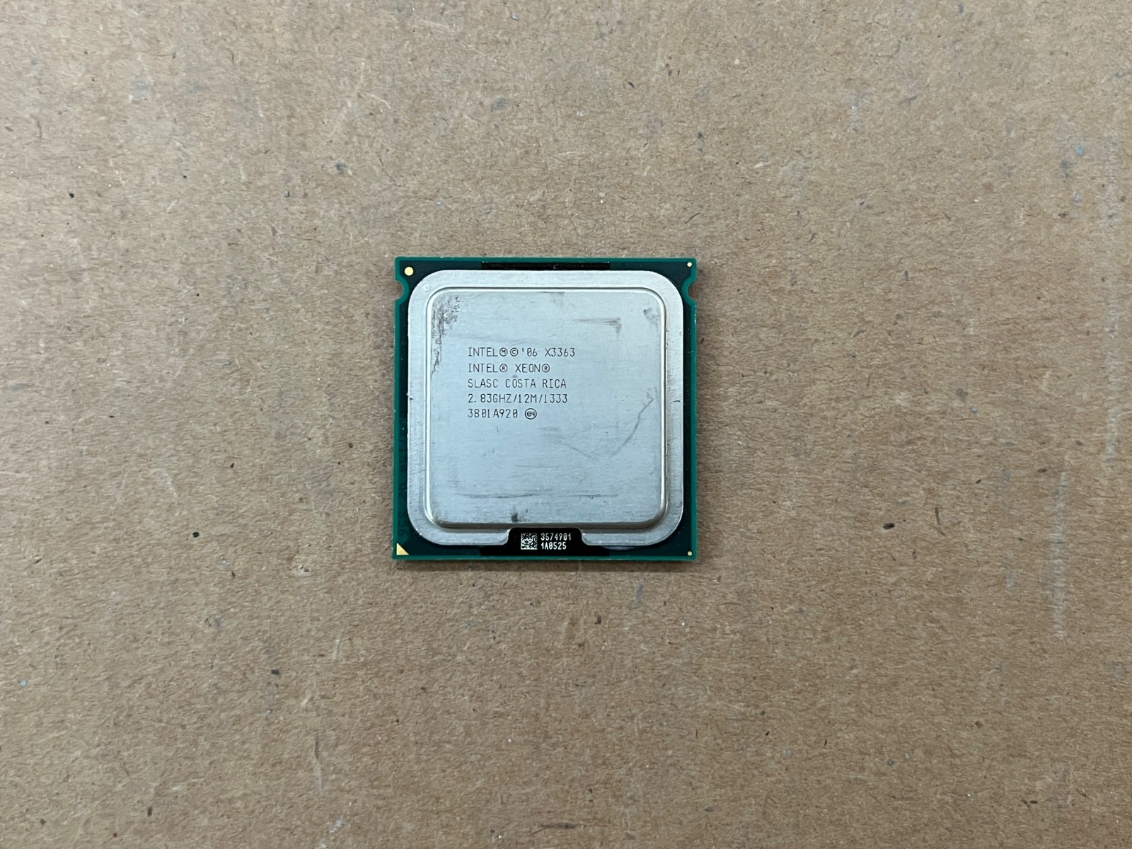 Lot of 2 Intel Xeon X3363 2.83 GHz 4 cores 4 threads LGA771 SLBC3 Processor CPU