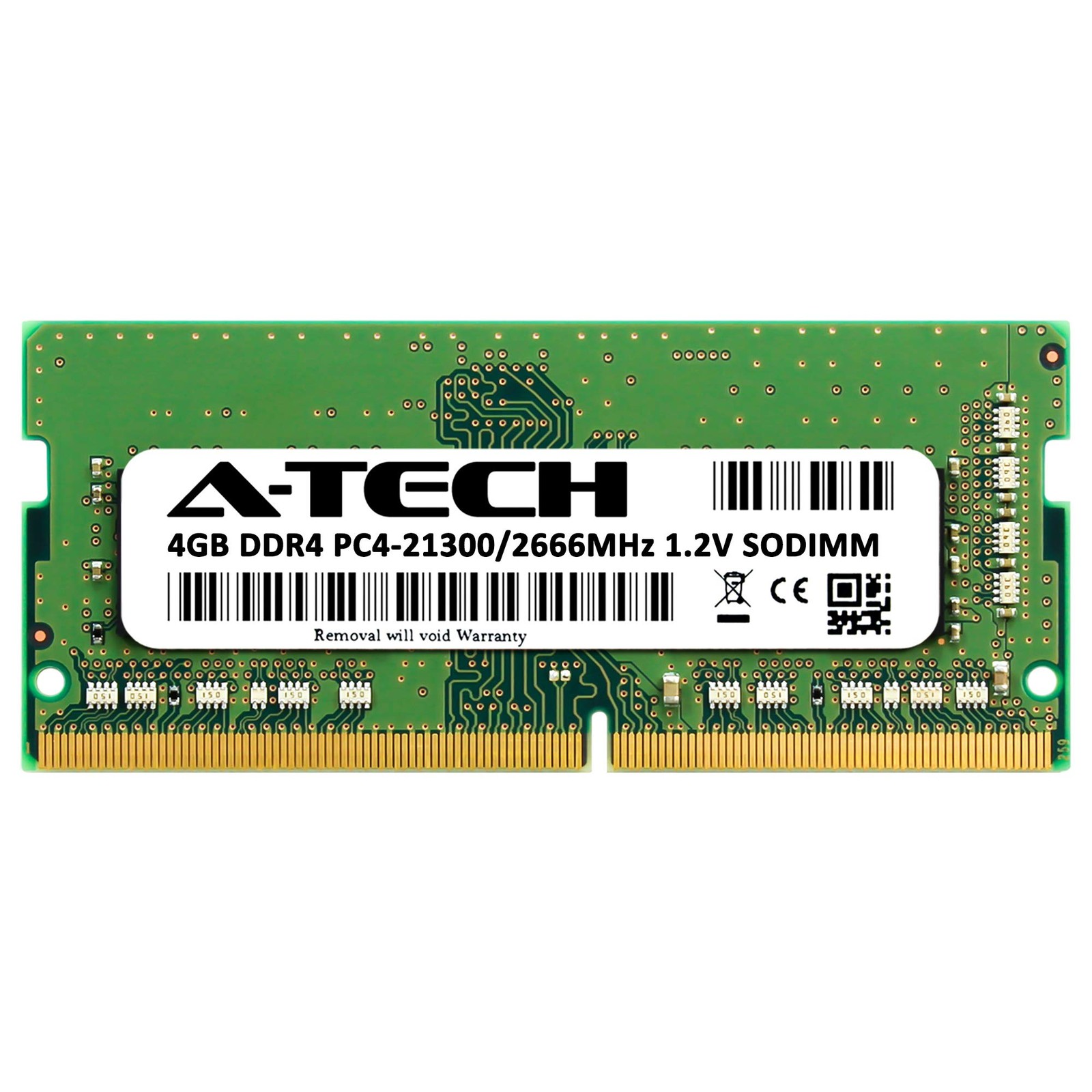 4GB DDR4 2666MHz PC4-21300 PC4-2666V CL19 SODIMM 1.2V 260-Pin Non-ECC SO-DIMM…