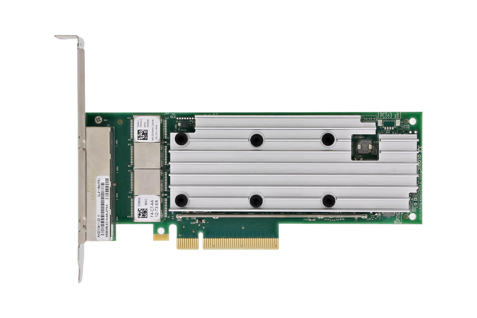 Dell Qlogic QL41164 Quad Port Full Height Network Interface Card – 33M0K