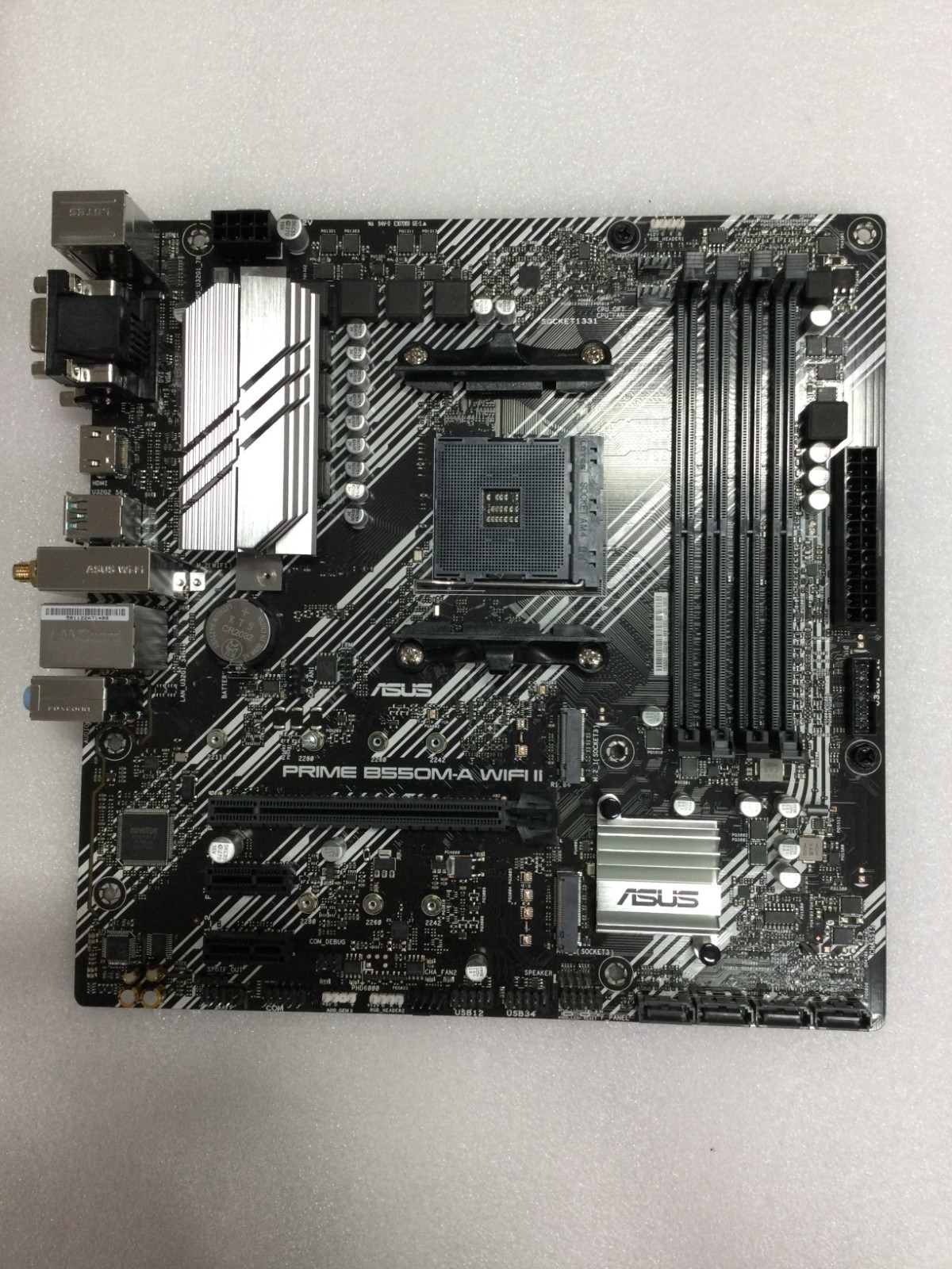 ASUS Prime B550M-A WiFi II (No accessories or I/O shield included)