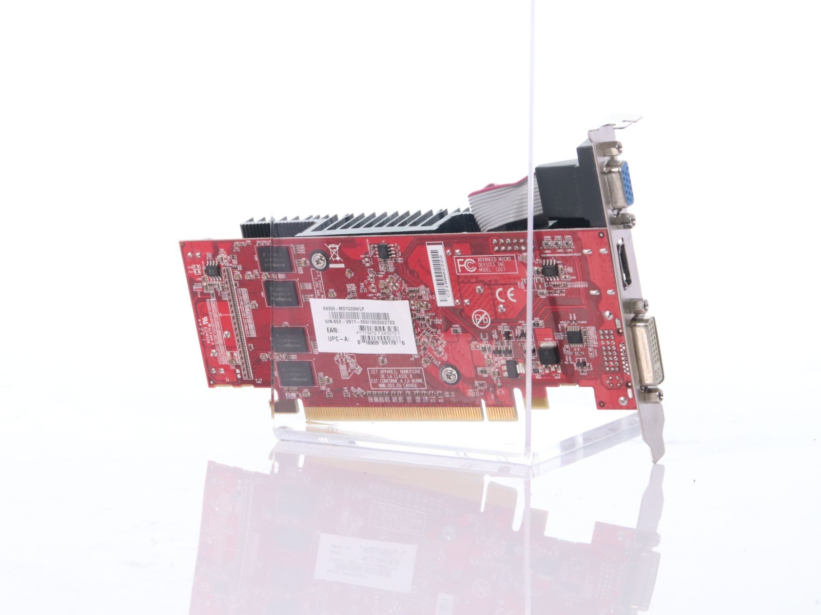 MSI Radeon HD 4350 1GB – R4350-MD1GD3H/LP Graphics Card PCI Express x16 2.0