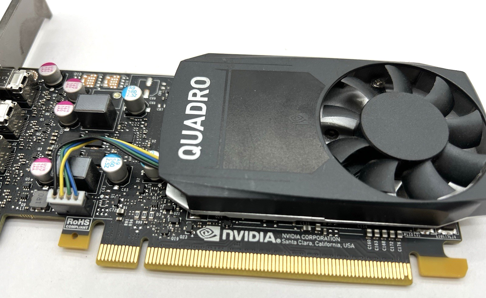 Dell NVIDIA Quadro P620 2GB GDDR5 4 Mini DP High Profile Graphics Card