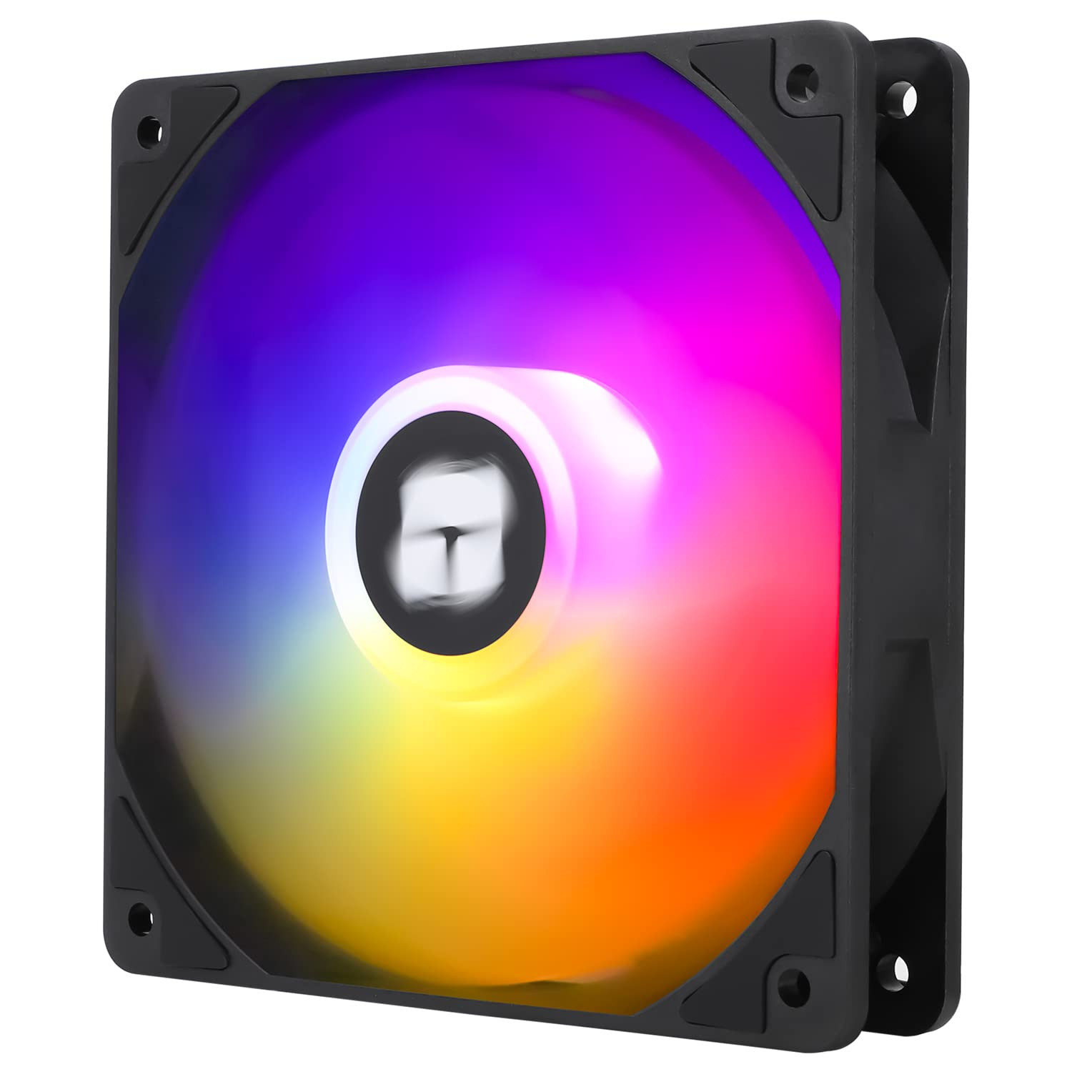 TL-C12C-S CPU Fan 120Mm ARGB Case Cooler Fan, 4Pin PWM Silent Computer Fan with