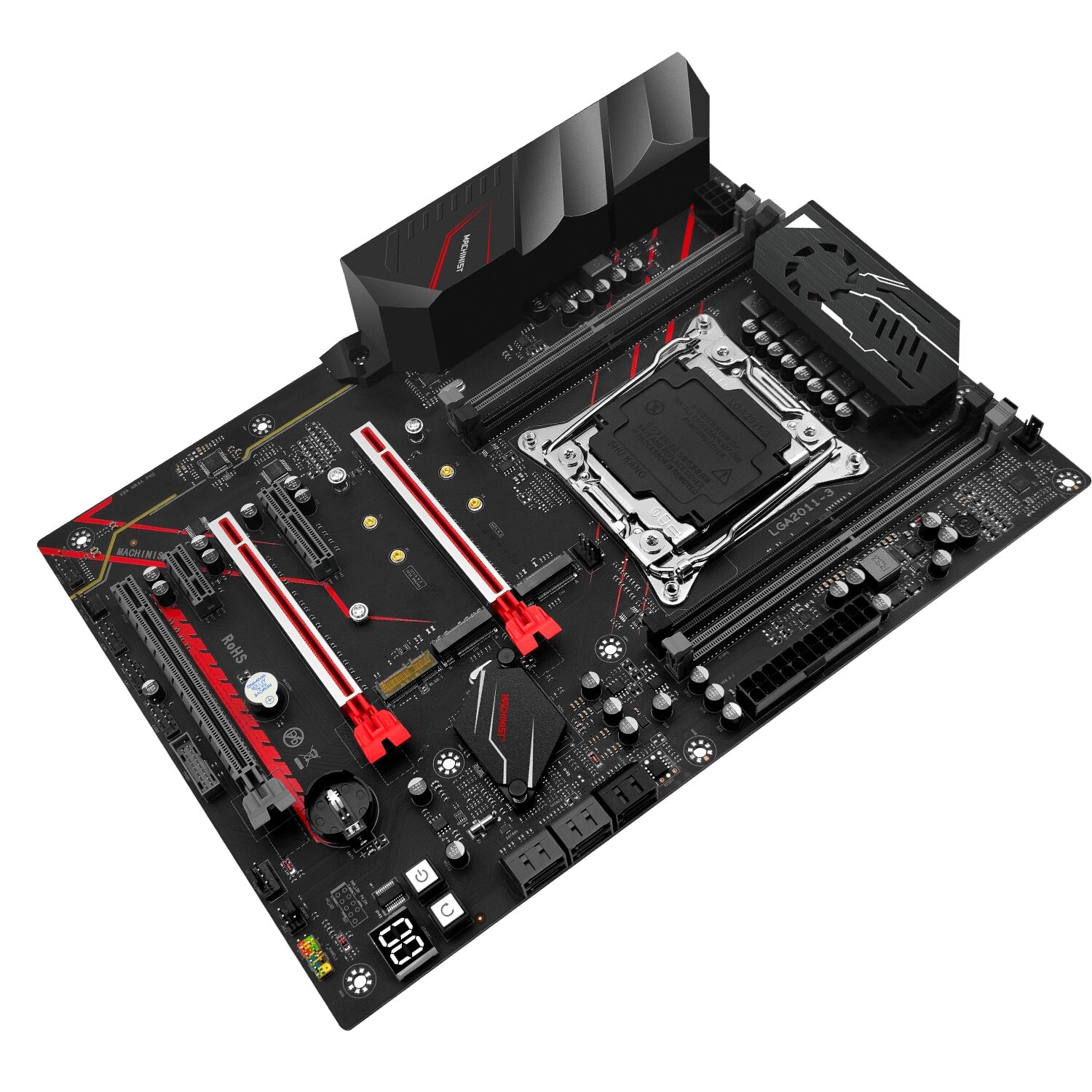 MACHINIST X99 Motherboard Xeon E5 2696 V3 CPU LGA 2011-3 DDR4 RECC MR9APRO NVME/