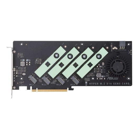 Asus HYPER M.2 X16 GEN5 CARD PCIe 5.0×16 interface for 4xM.2 NVME SSD device