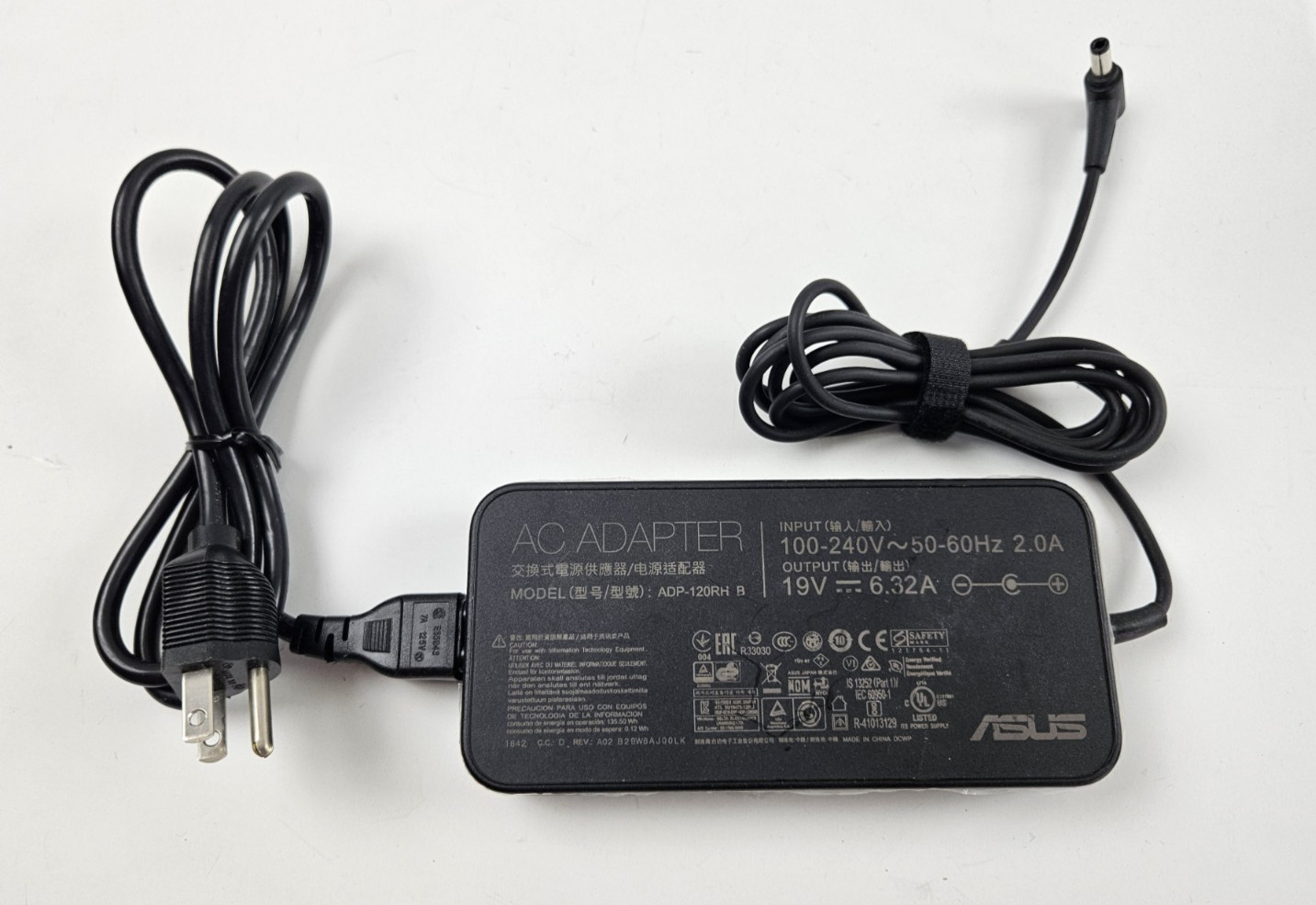 Genuine Asus Monitor AC Adapter 19V 6.32A 120W ADP-120RH B (5.5 x 2.5mm)