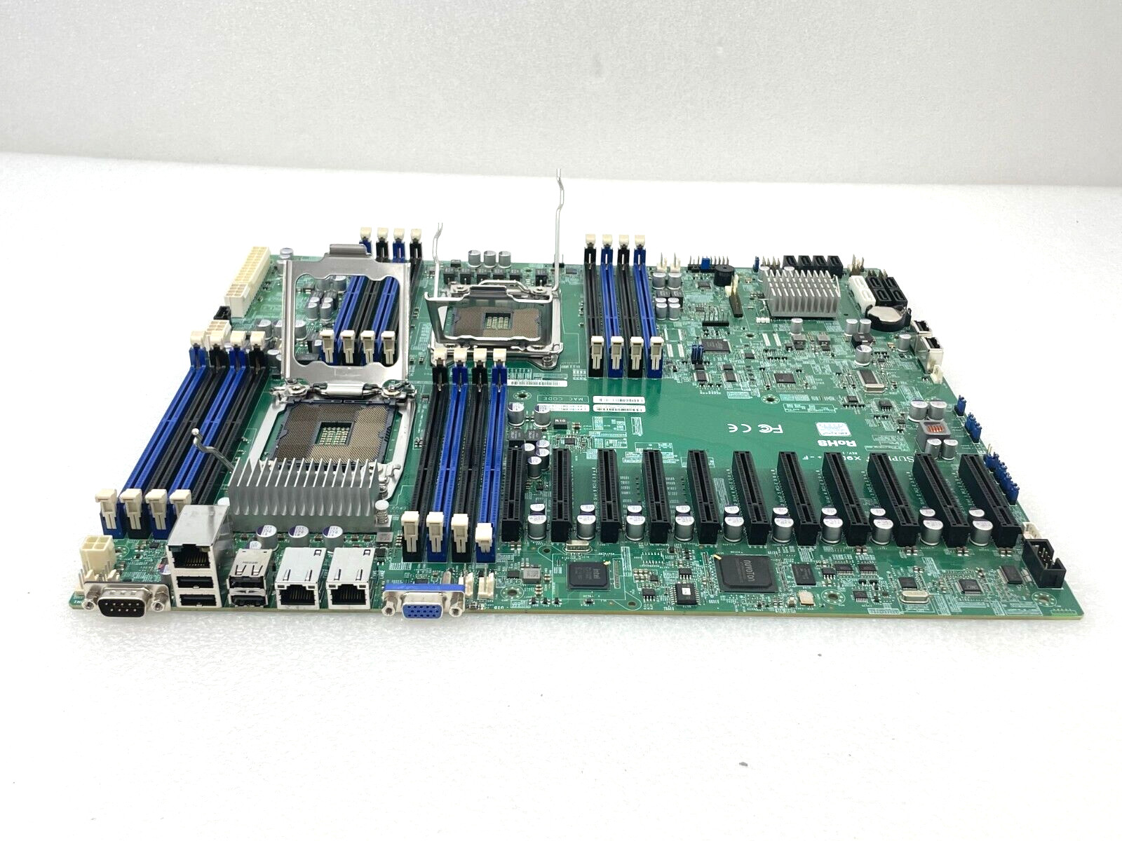 Supermicro X9DRX+-F Motherboard NO I/O SHIELD, NICE UNIT & DEAL NO ACCESSORIES !