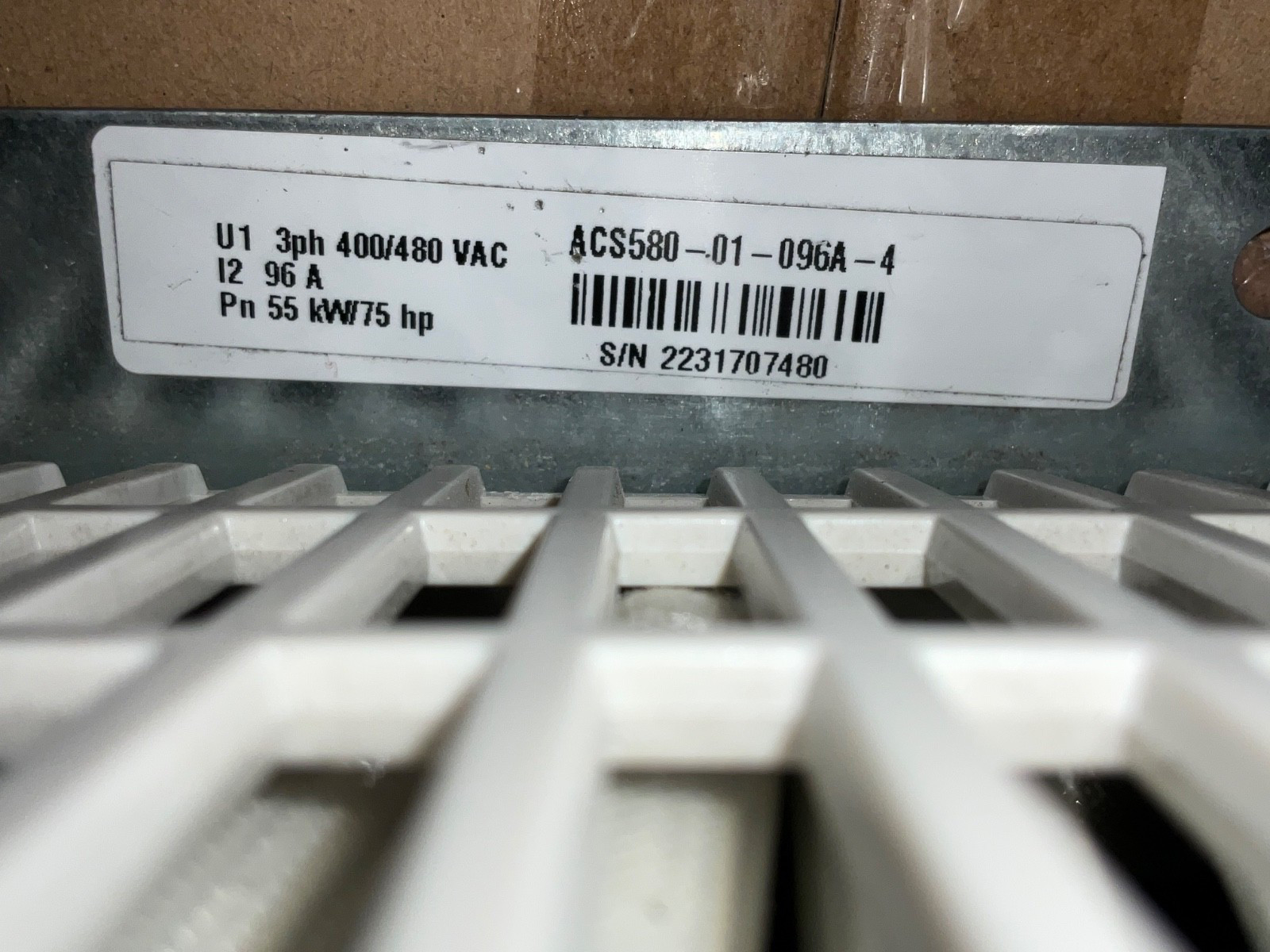 ABB ACS580-01-096A-4 Variable Frequency Drive NEW, missing original box