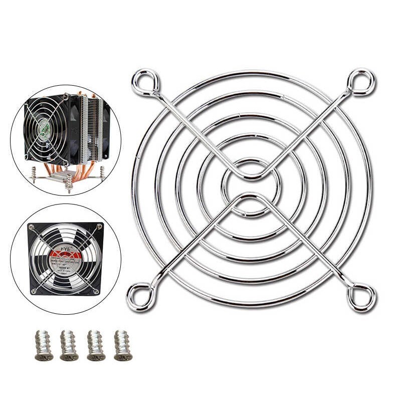 2x For 40MM 50MM 60MM 70MM 80MM 90MM 120MM Cooling Fan Metal protective grille