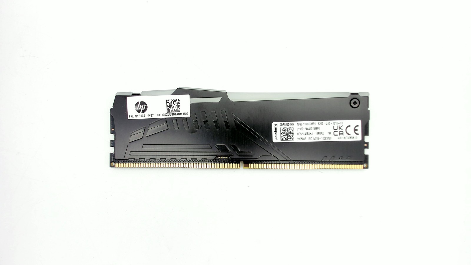 Kingston Fury UDIMM 16GB DDR5-5200 CL40 CP(A) RGB