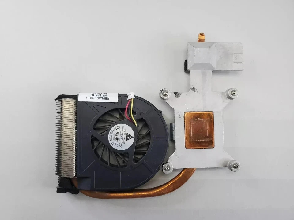 HP G60 Series 15.6″ CPU Cooling Fan w/Heatsink 489126-001