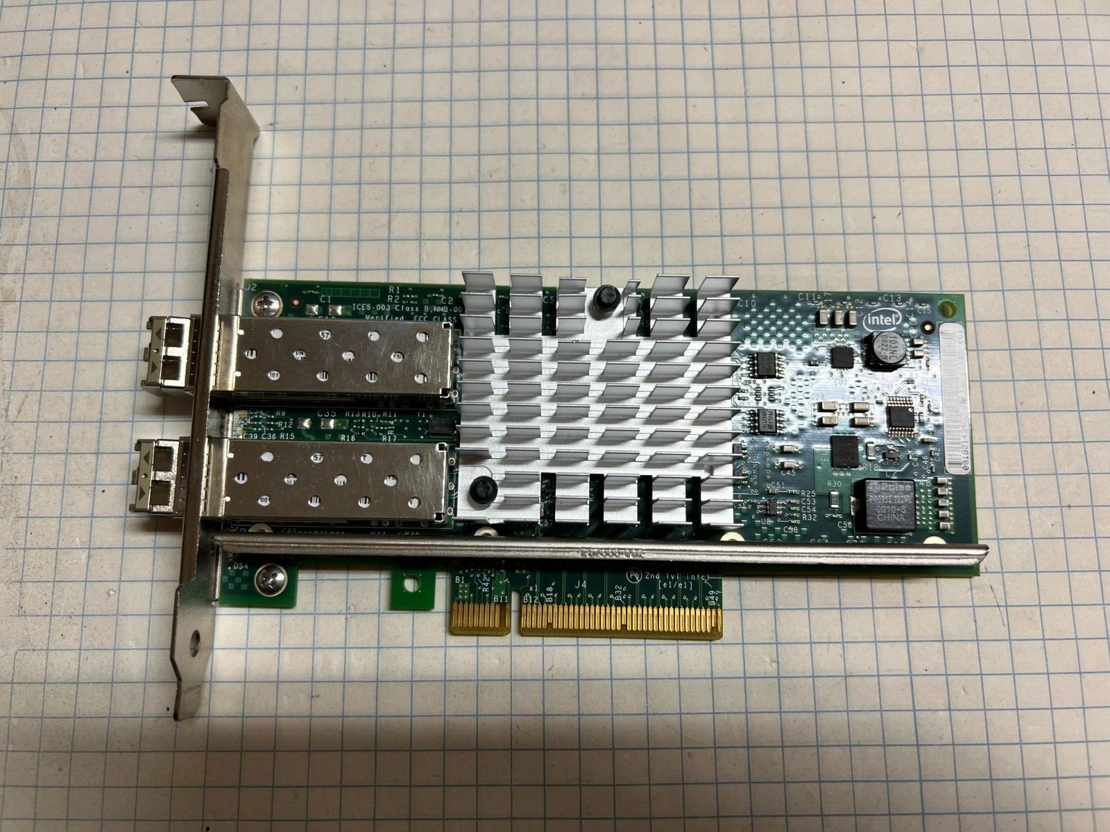 Intel X520-SR2 2-Port 10GB SFP+ Converged Network Adapter E10G42BFSR (68C-51)