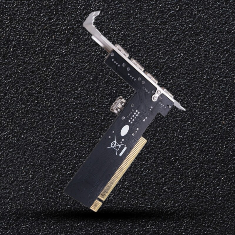 480Mbps PCI to USB 2.0 Extension Card Adapter Expansion Card USB 2.0 5 Port
