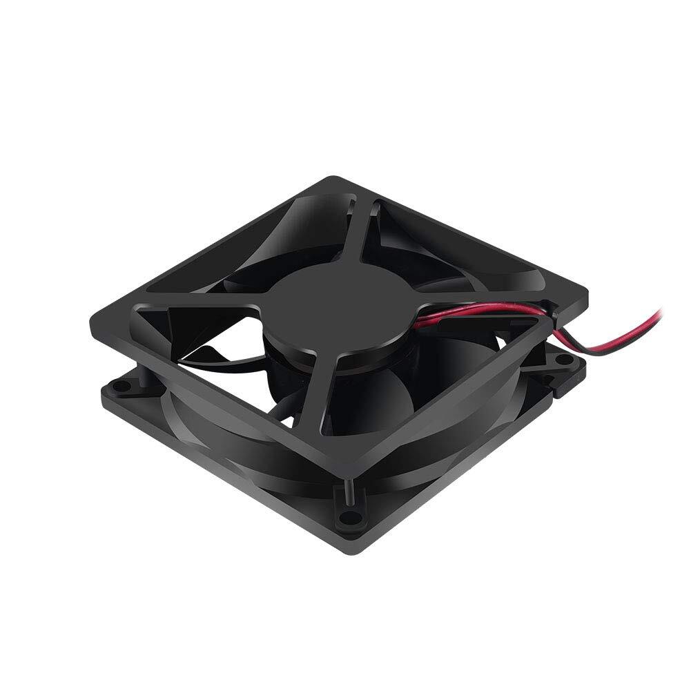 2pcs 12v 3.14in 0.98in Fan 80mm X 80mm X 25mm Fan Dc 12v 8025 Brushless Cooling