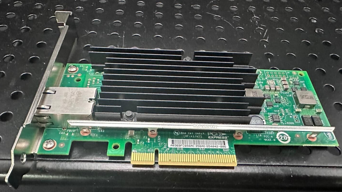 Intel X540-T1 – X540T1BLK, 1-Port 10GbE Ethernet Converged Network Adapter