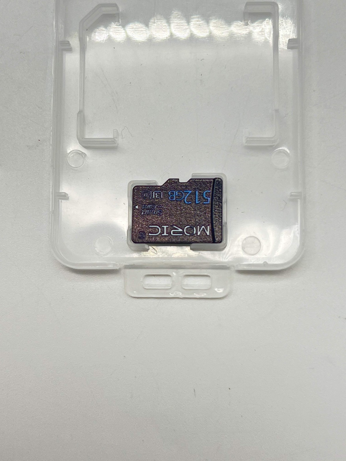 MORIC 512GB Micro SD Card Black Used W/Box