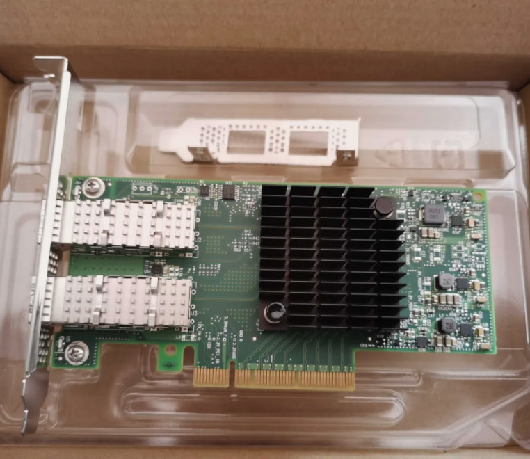 MCX4121A-ACAT Mellanox CX4121A ConnectX-4 25GbE Dual-Port SFP28 Network Card