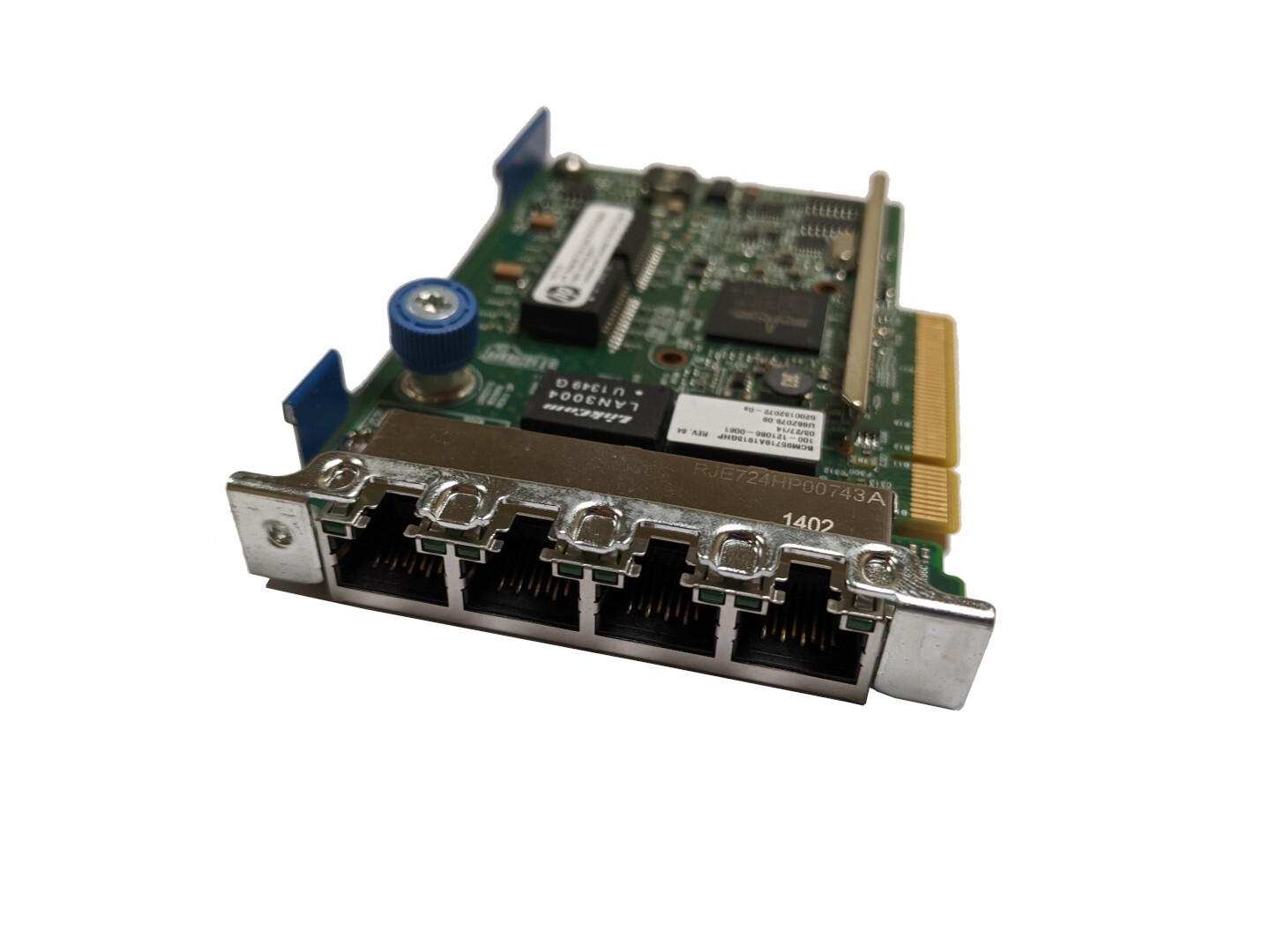 HP 634025-001 331FLR PCIE X8 4-Port Ethernet Adapter 629133-001 629135-B21