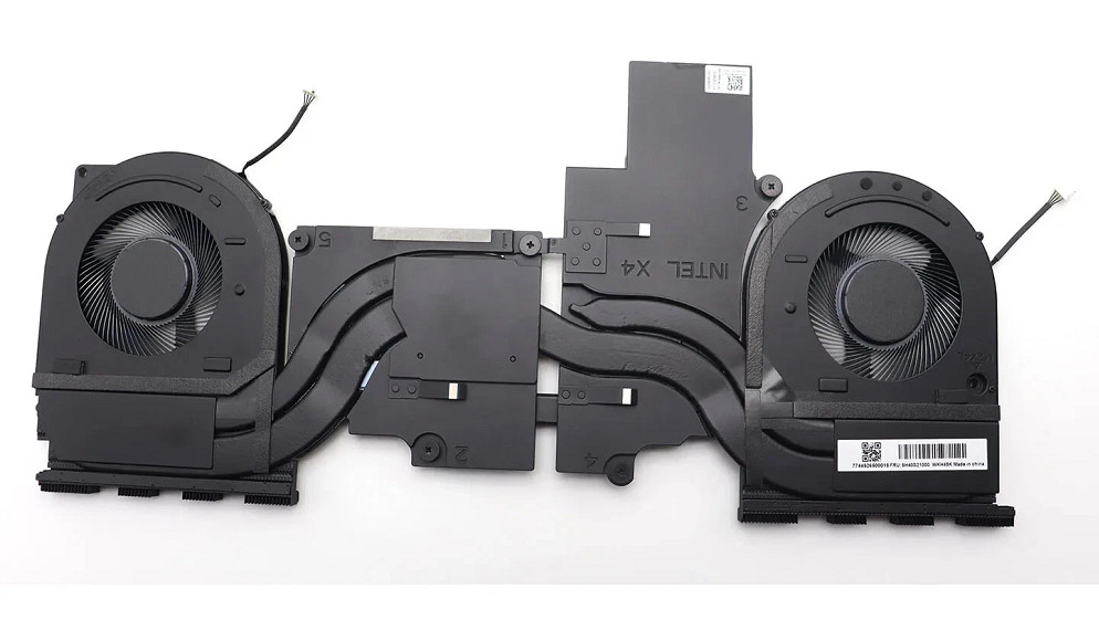 Original For Lenovo LOQ 15IRX9 15IAX9 Cooling Heatsink Fan 5H40S21000 5H40S21001