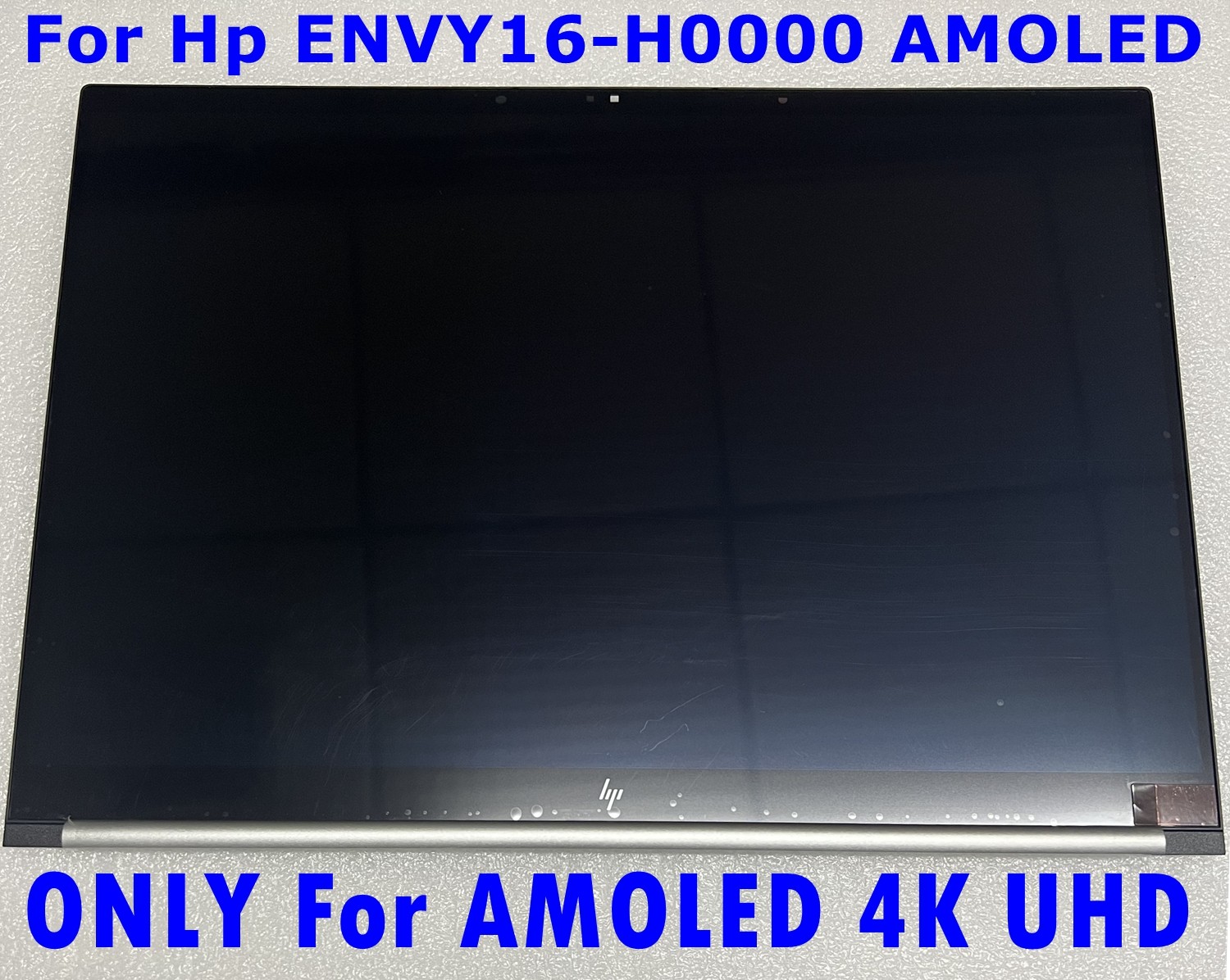 N13381-001 16″ HP Envy 16-H1000 16-h0028TX UHD 3840X2400 AMOLED Touch Screen
