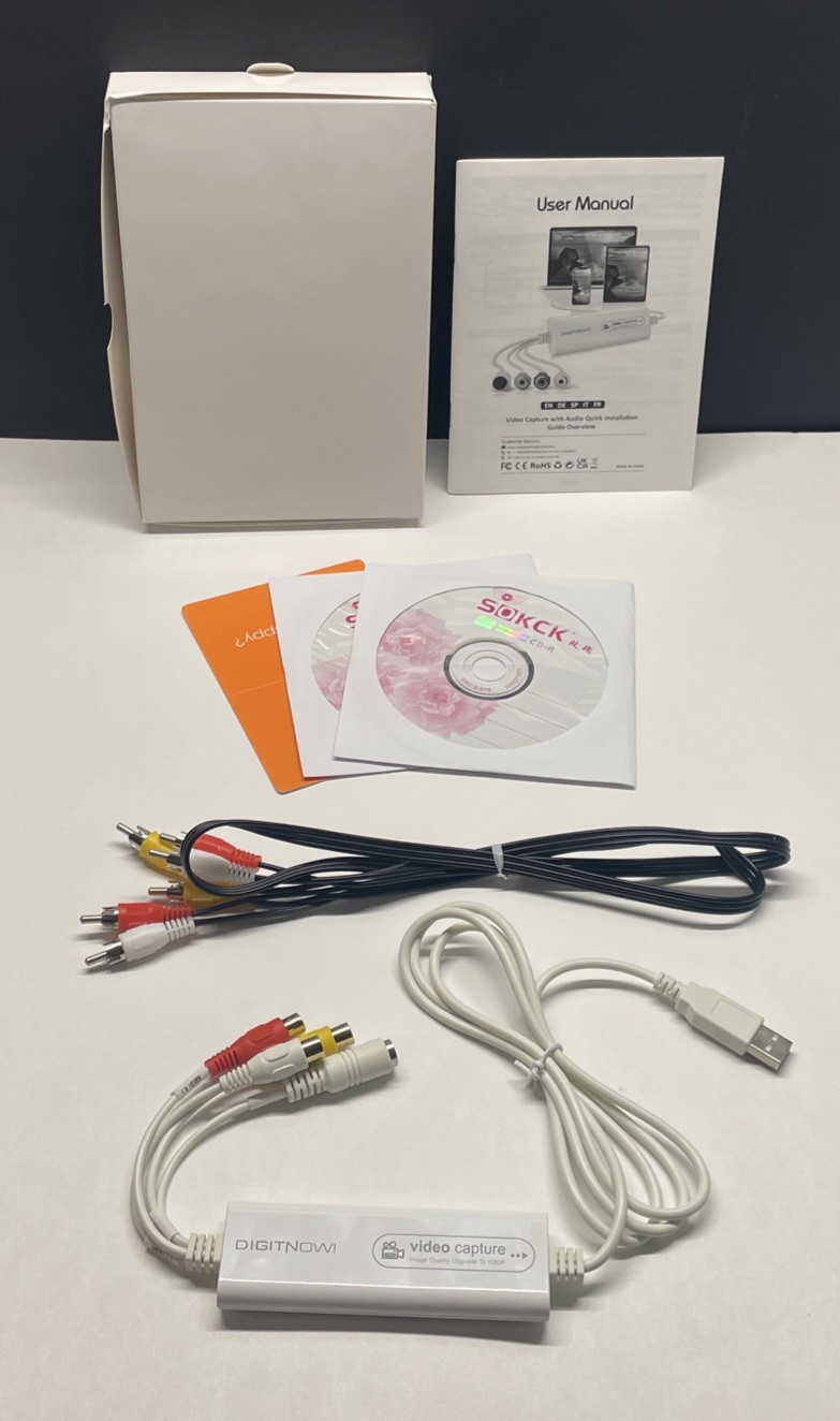 DigitNow! Analog Video Capture Converter BR119 – RCA TO USB 2.0.
