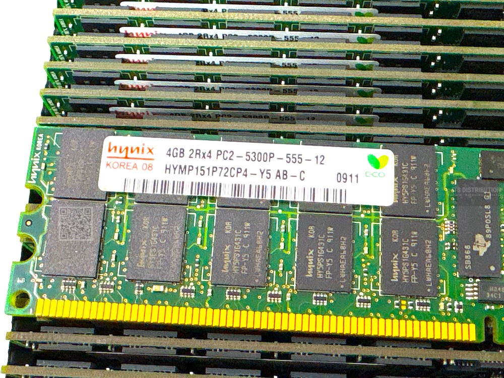 HYMP151P72CP4-Y5 I GENUINE HYNIX 4 GB PC2-5300 DDR2 ECC DIMM Memory LOT OF 14