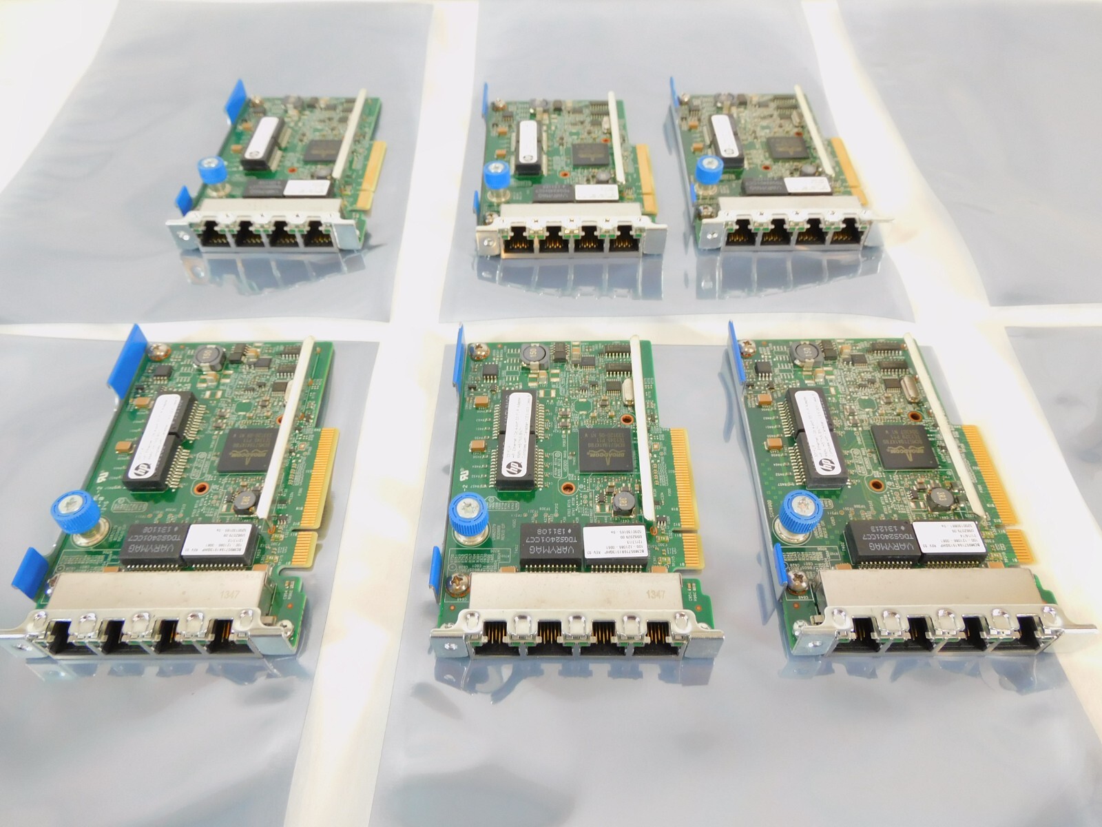 331FLR HP Ethernet 1GB 4-port Adapter – QUANTITY OF 6