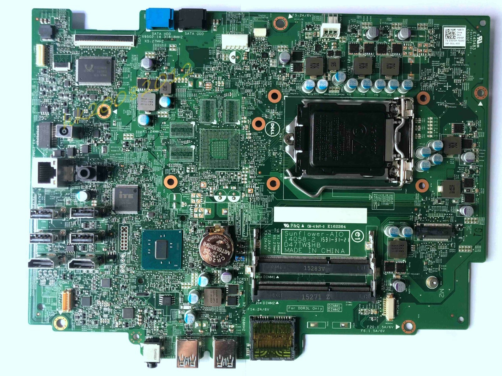 FIT FOR Dell Inspiron 24 5459 5450 i5459-4020 23.8″ AIO Motherboard 76YDP s115X