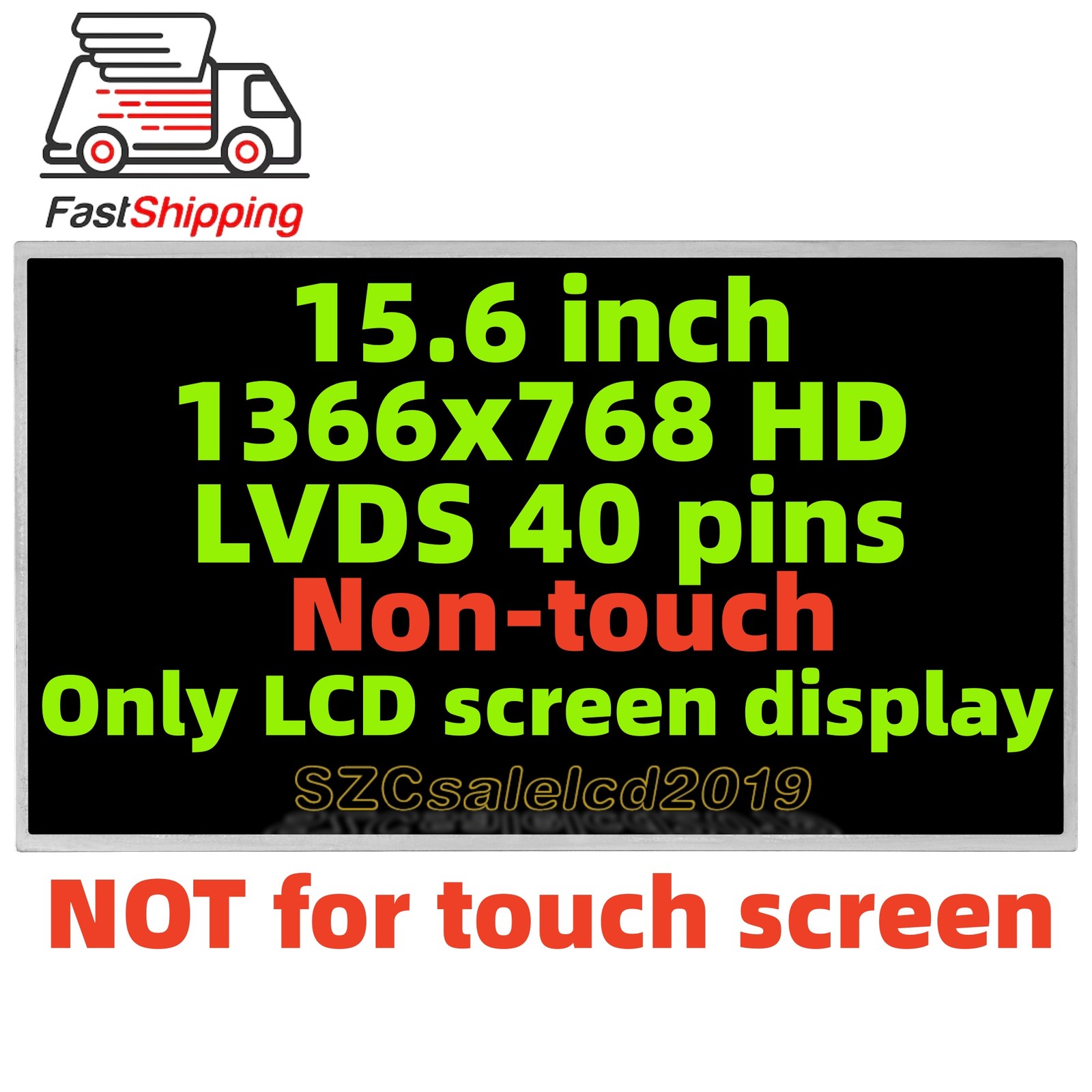 FOR SONY VAIO PCG-61611L (LED Version) 15.6″ LAPTOP LCD SCREEN LED 1366×768 HD