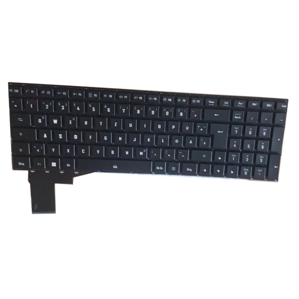 No Backlit Keyboard For Gigabyte For AORUS 17X XES YES German Black No Frame New