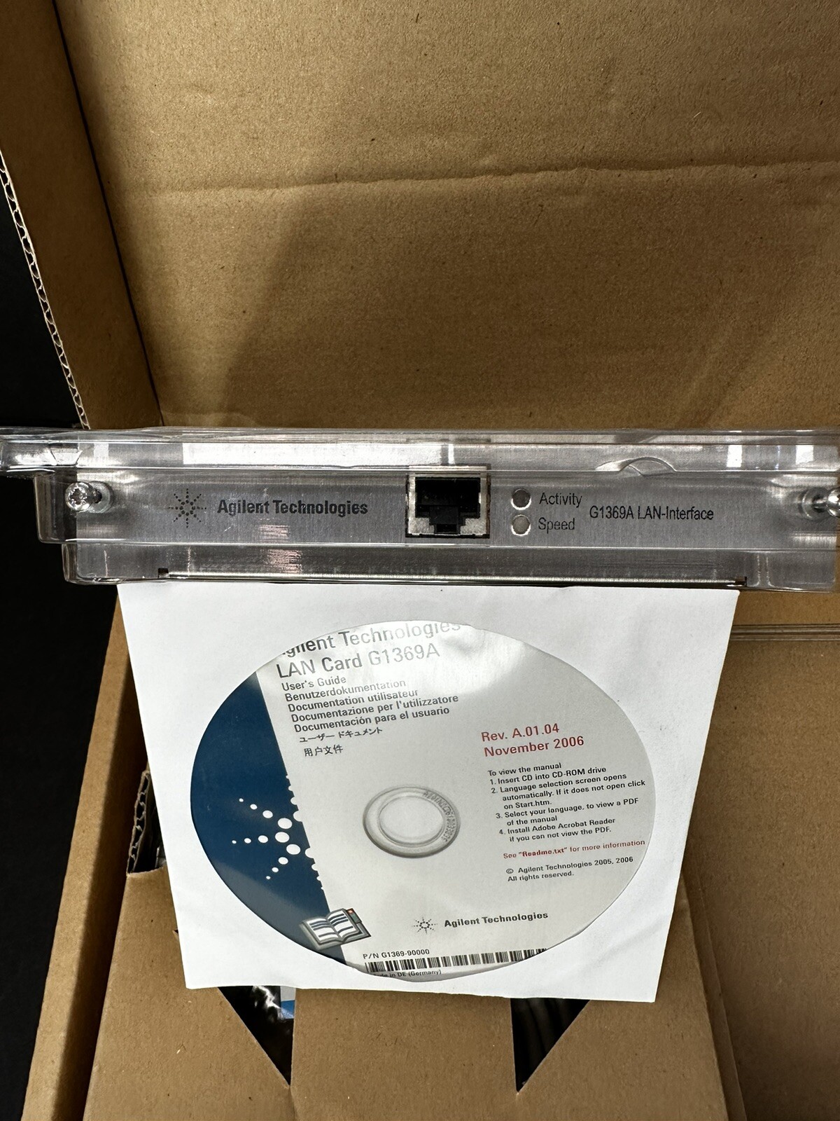 Agilent Technologies G1369A Interface Card