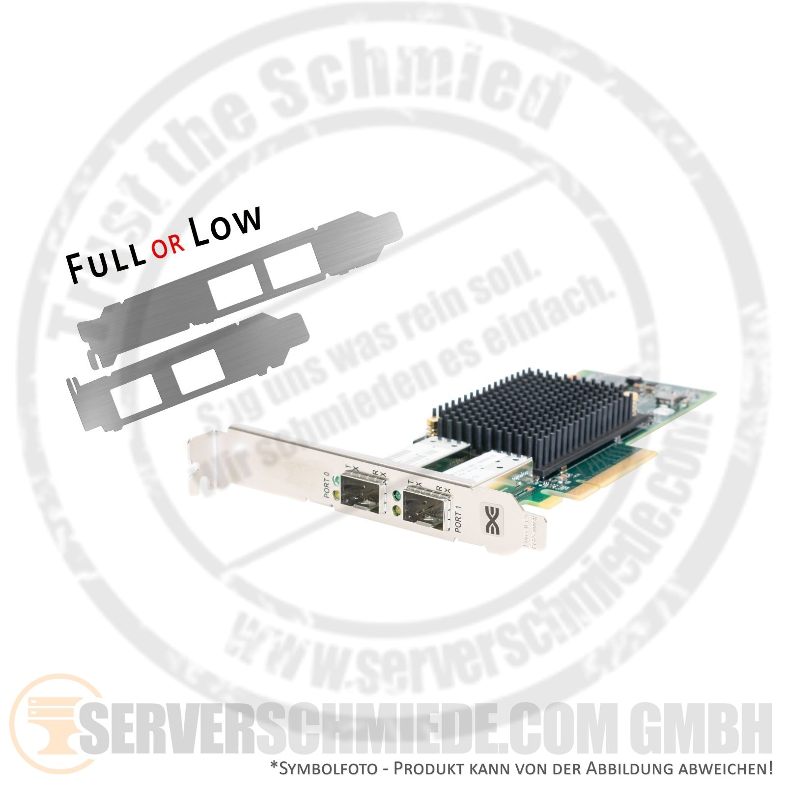 Cisco Broadcom Emulex 2x 16Gb FC LPe31002-M6 PCIe FibreChannel Controller HBA