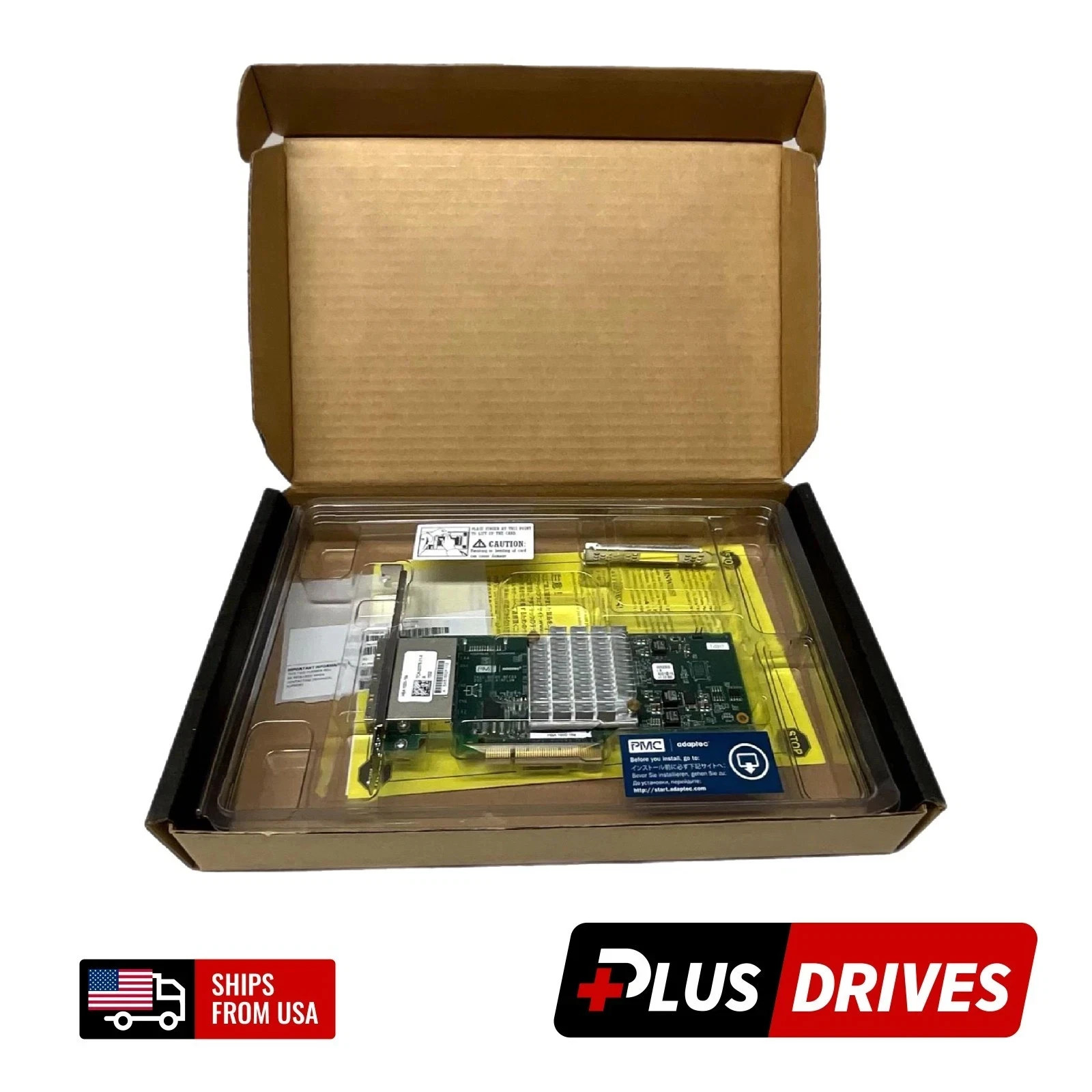 New Adaptec 1000-16e 16 Port SATA/SAS 12Gbs PCIe 3.0 x8 MD2 HBA High Low Bracket
