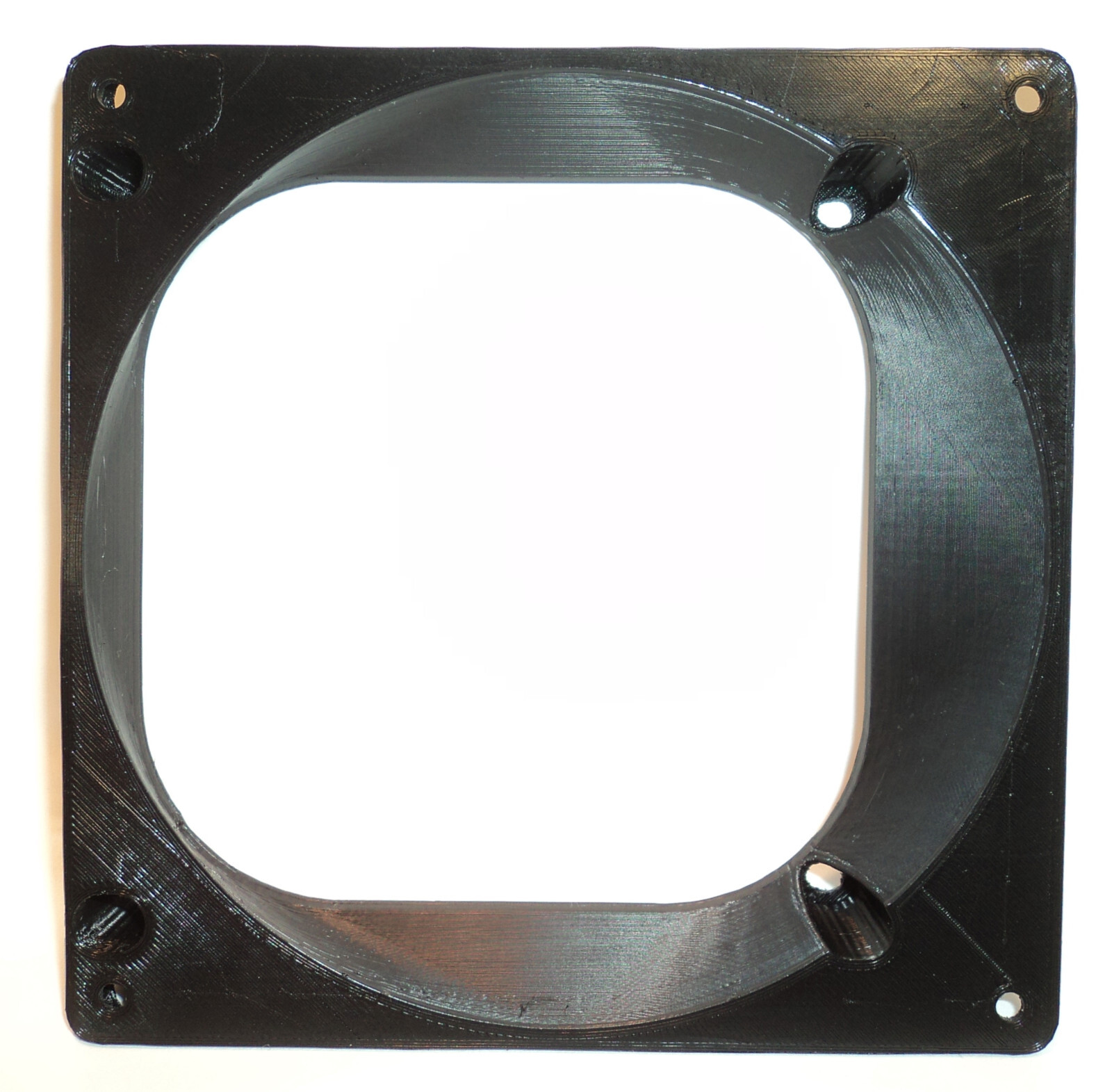 140mm to 120mm Fan Slot Radiator SIDE OFFSET Adapter Converter change mount Mod!