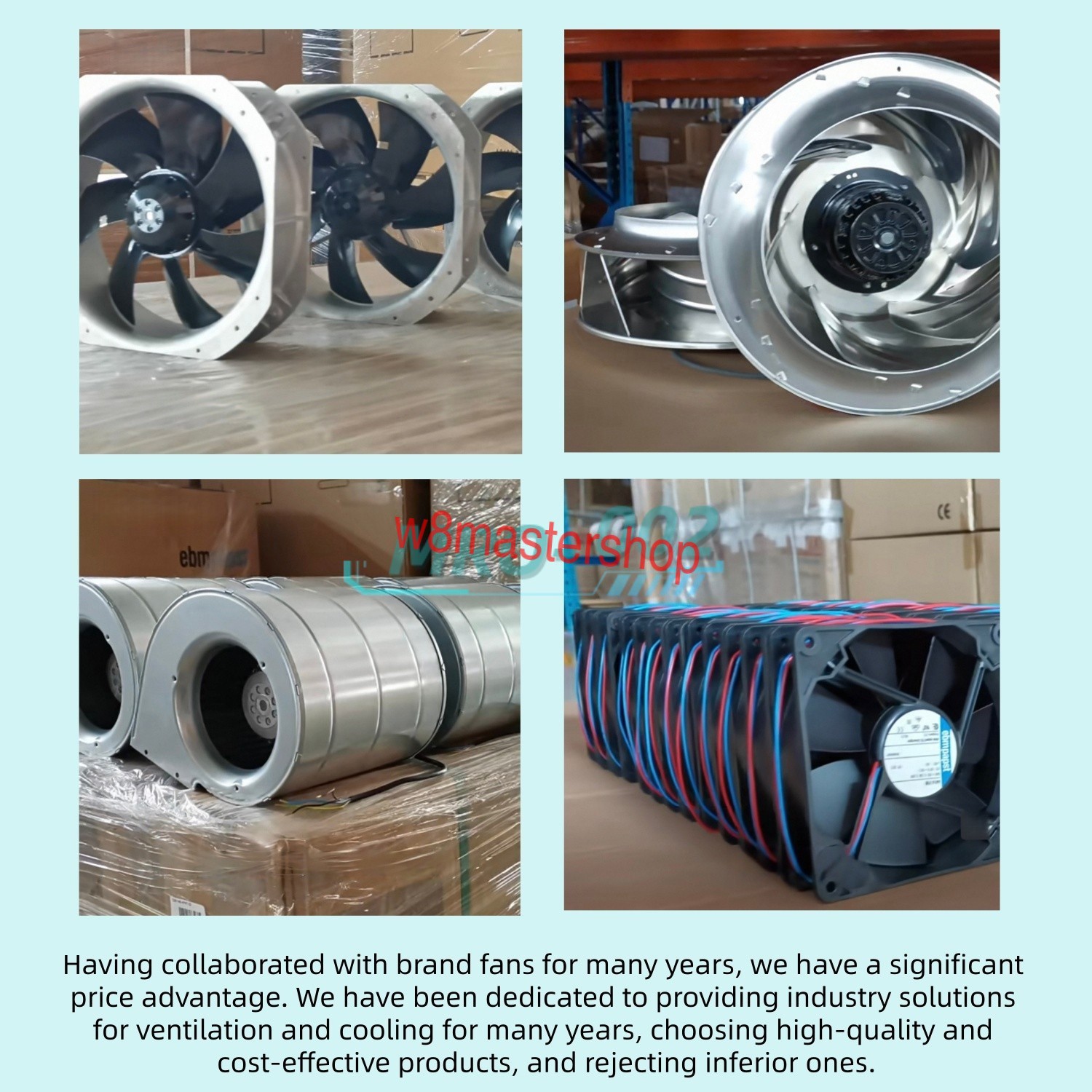 K2D250-AB32-06 400/480V 100/135W 0.16/0.26A 250mm For Siemens Spindle Motor Fan