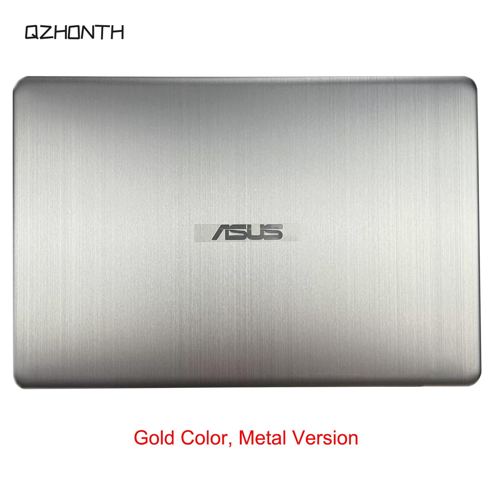 New For Asus VivoBook S510U S510UA S510UN S510UQ LCD Back Cover Gold 15.6″ Metal