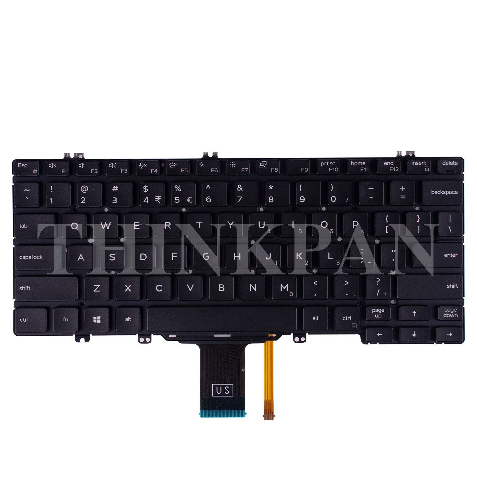 New US Backlit Keyboard for Dell Latitude 7300/5300 2-in-1 2RDRV 5GJY7