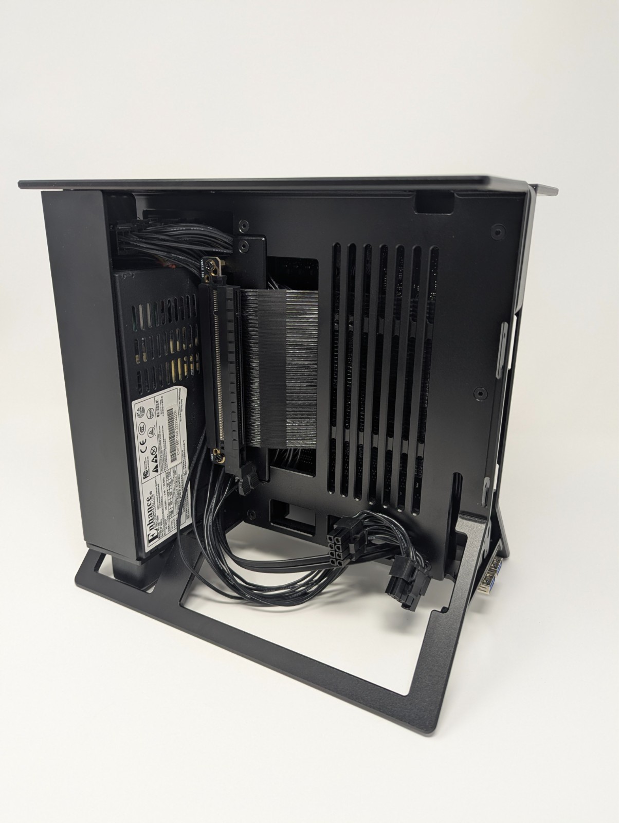 XTIA XPROTO Mini ITX Open PC Case with Mesh U-Shell 600W PSU & 16GB DDR4 RAM