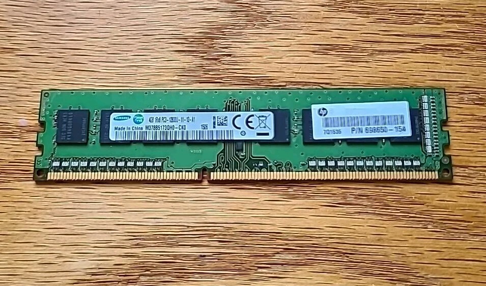 Samsung 4GB IRx8 PC3-12800U Desktop RAM Memory M378B5173QH0-CK0 FAST SHIP