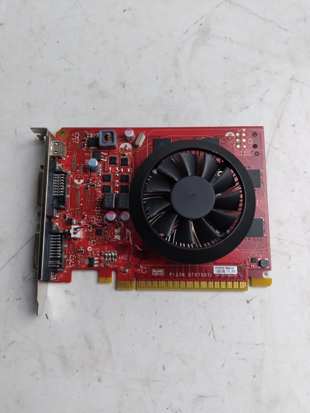 NVIDIA GeForce GTX 750ti 2 GB Graphics Card