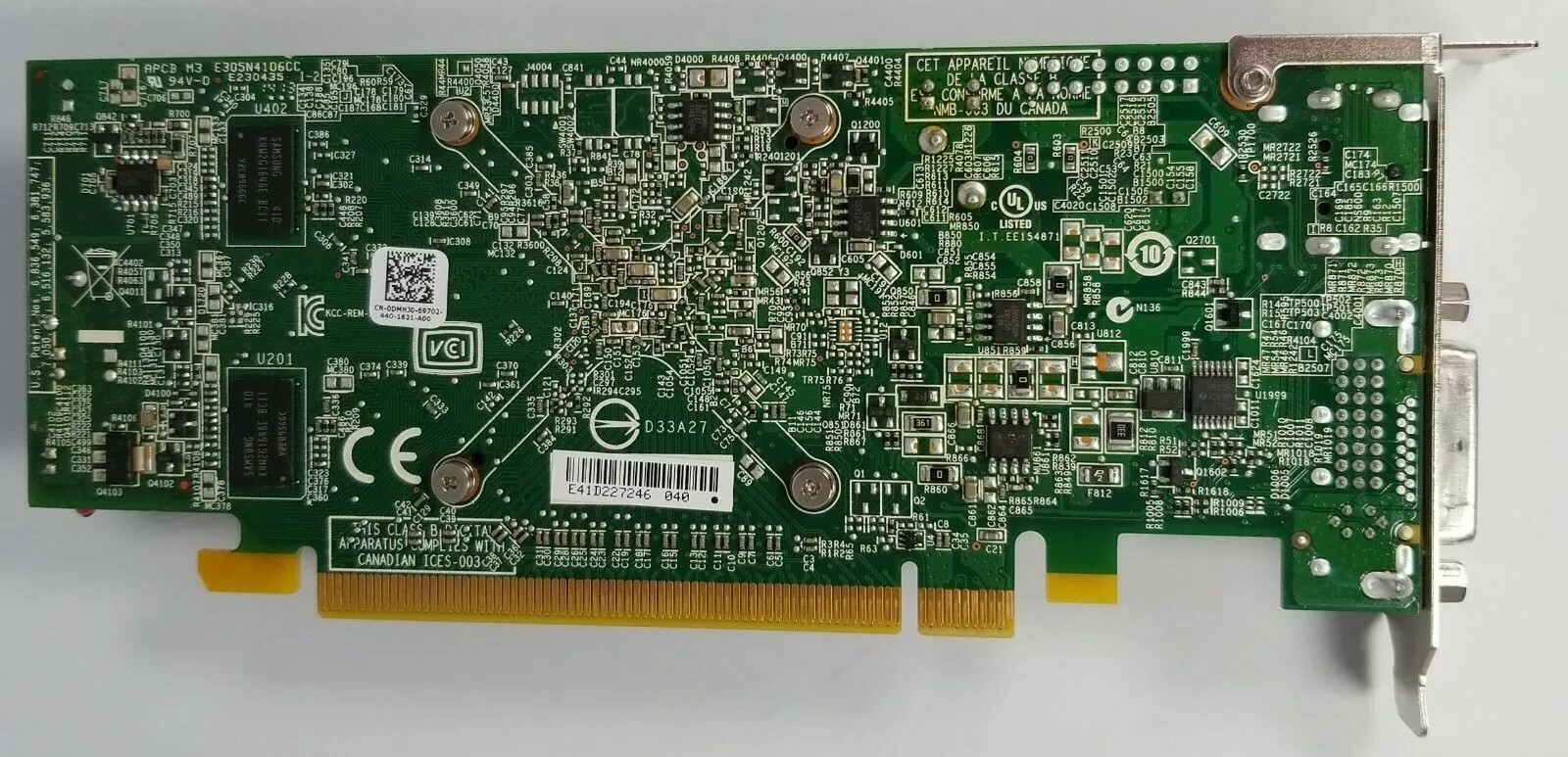 OptiPlex 960 780 980 990 9010 9020 Dell SFF VGA Adapter Video Card Windows 10