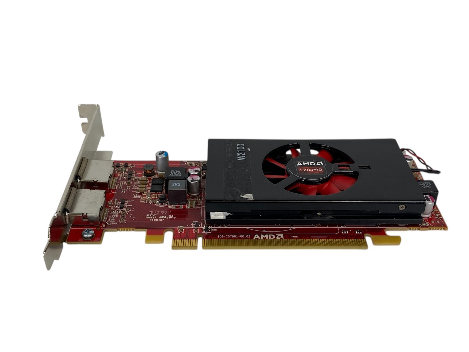 AMD FirePro W2100 2GB GDDR3 PCIe 2x DisplayPort Graphics Video Card