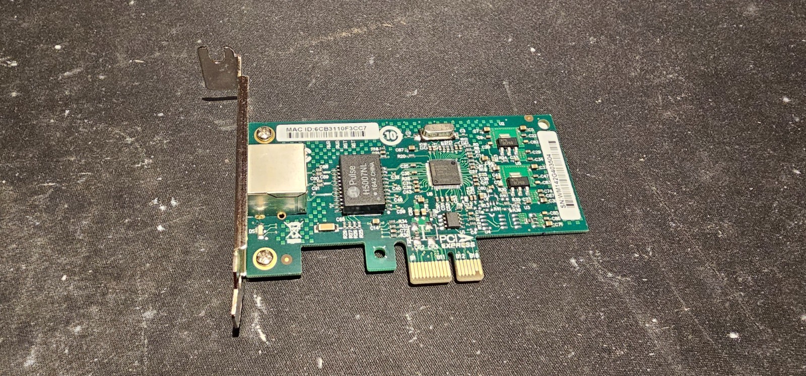 Proline PRO-PCIE-1RJ45 10/100/1000Mbs RJ-45 Port Network Interface Card