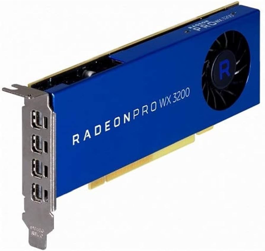 Radeon PRO WX 3200 4GB DDR5 GPU Video Graphics Card