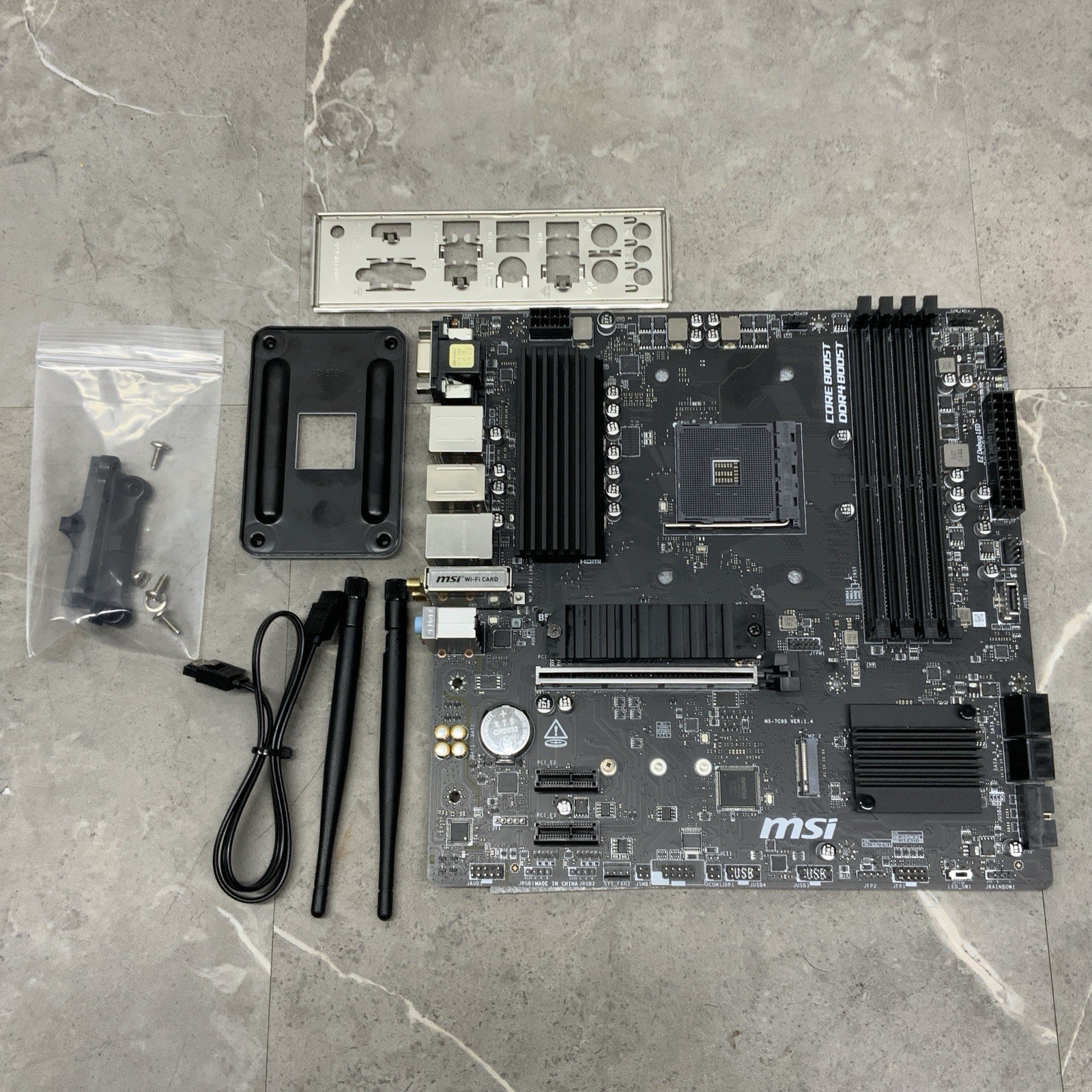 MSI ‎B550M PRO-VDH WIFI AMD Socket AM4 DDR4 M-ATX Motherboard