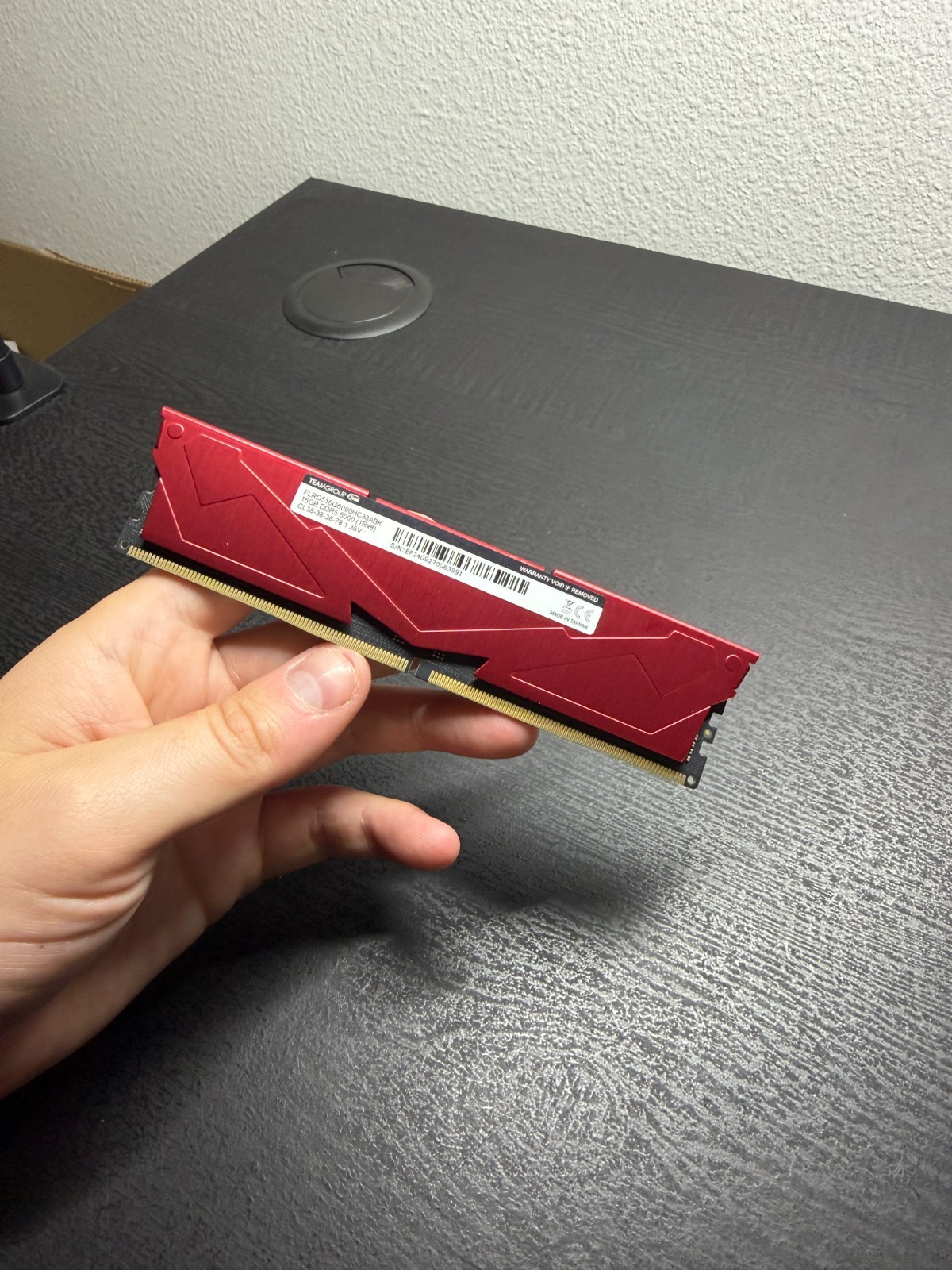 T-Force Vulcan DDR5 16GB (2x8GB) RAM 6000 MHZ TEAMGROUP