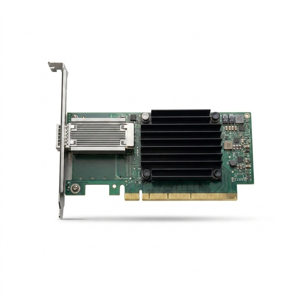 Dell 06W1HY Mellanox ConnectX-4 CX455A 1P 100GB QSFP28 PCIe 3.0 x16 NIC Full Hht
