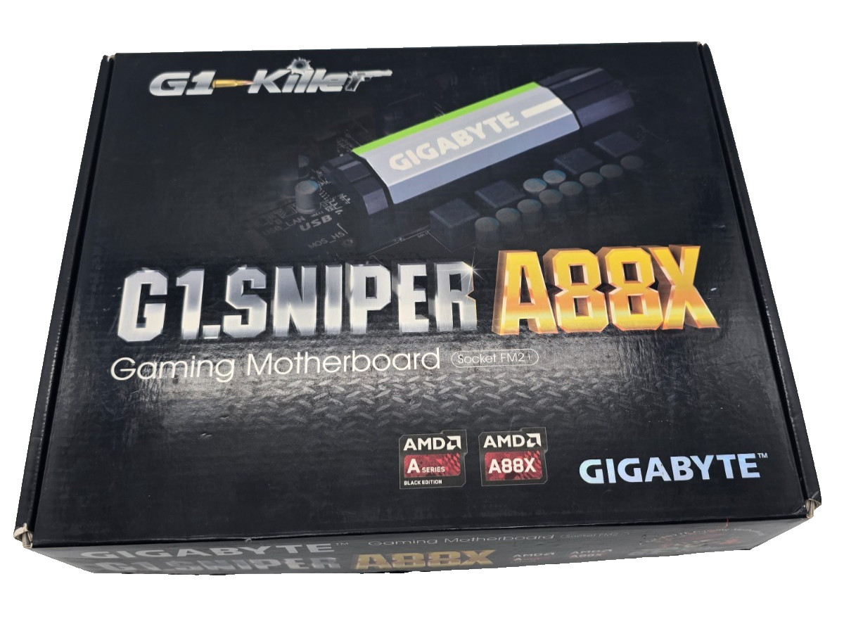 GIGABYTE G1 Sniper A88X FM2+ / FM2 AMD A88X ATX Motherboard |
